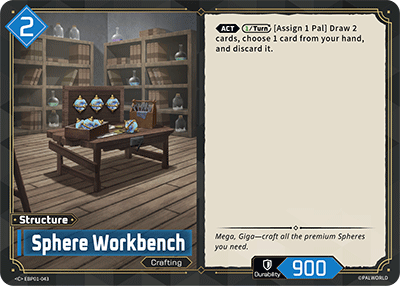 Image for Sphere Workbench (EBP01-043) (Booster Pack "Dawn of Palpagos") (EBP01) - Palworld Official Card Game