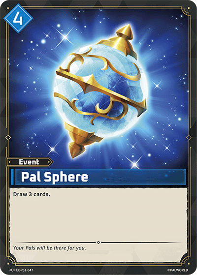 Image for Pal Sphere (EBP01-047) (Booster Pack "Dawn of Palpagos") (EBP01) - Palworld Official Card Game