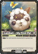 Image for Lamball – My First Pal (ETD01-023) (Trial Deck "Dawn of Palpagos Red・Blue") (ETD01) - Palworld Official Card Game