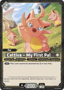 Image for Cattiva – My First Pal (ETD02-023) (Trial Deck "Dawn of Palpagos Green・Purple") (ETD02) - Palworld Official Card Game