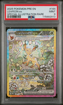 PSA 9 - LEAFEON ex SPECIAL ILLUSTRATION RARE 2025 POKEMON PRE EN-PRISMATIC EVOLUTIONS