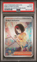 2023 POKEMON MEW EN-151 ERIKA'S INVITATION