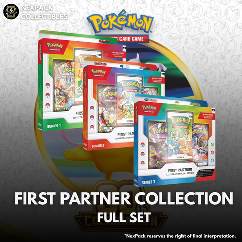 FIRST PARTNER ILLUSTRATION COLLECTION FULL SET (SERIES 1+2+3)