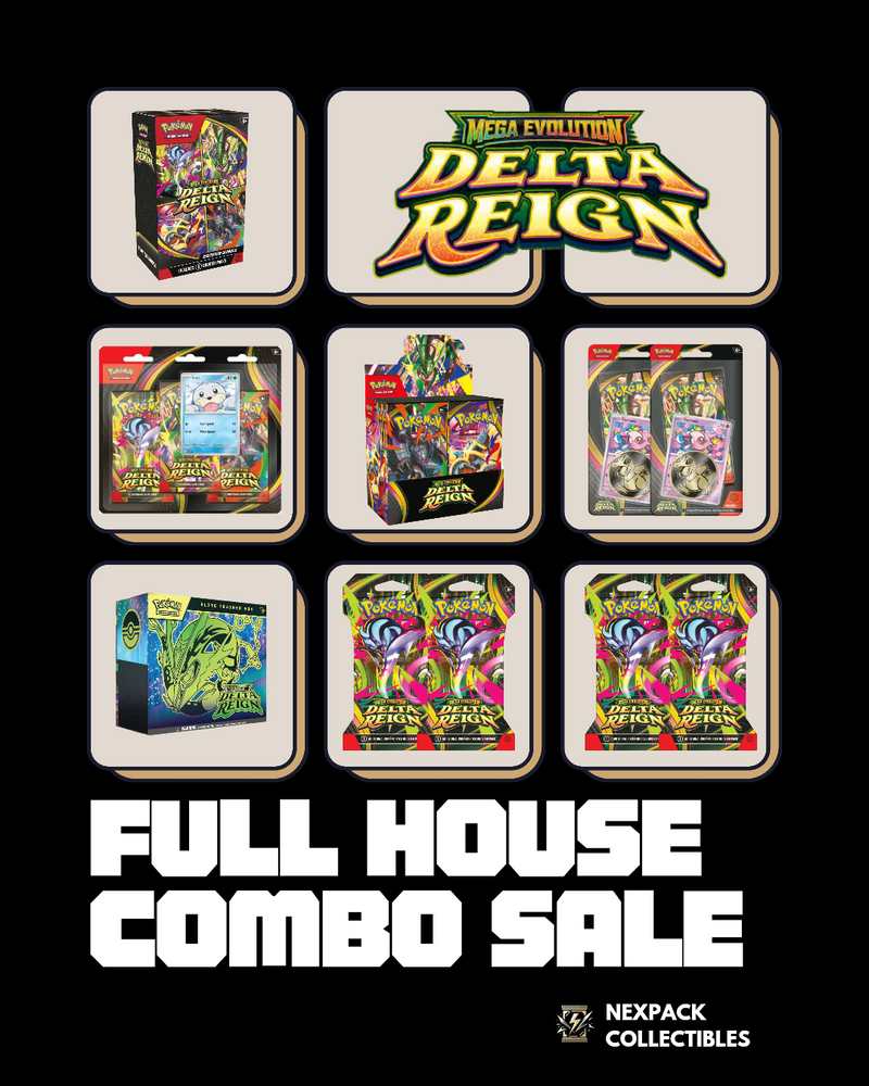 Pokemon Delta Reign Full House Combo (Limit 1 per Customer) + FREE shipping in CA Pre-Order