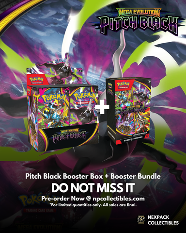 Pitch Black Pre-Order Combo #1: Booster Box + Booster Bundle (Limit 1 per Customer)