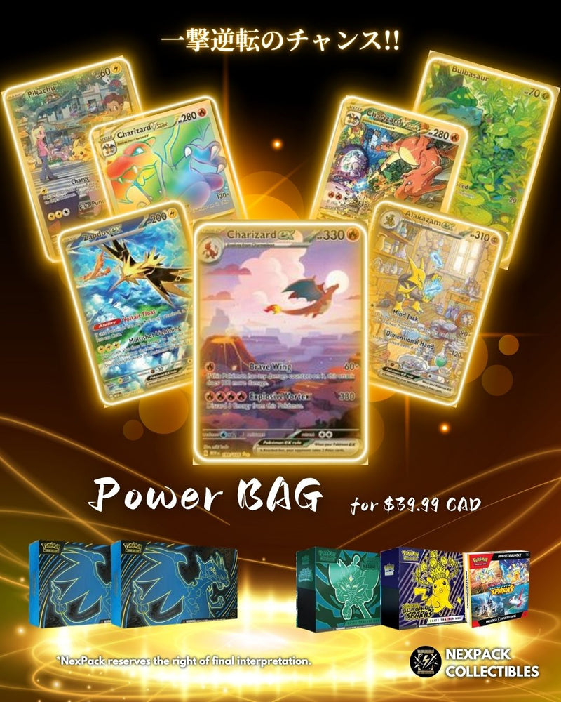 NexPack Power Bag - Pokemon (NPP01)