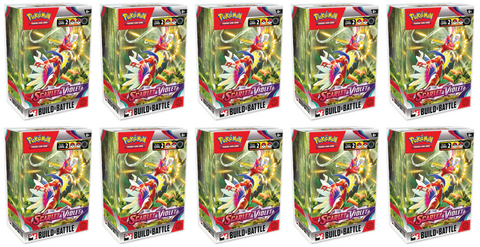 Scarlet & Violet: Base Set - Build & Battle Box Display