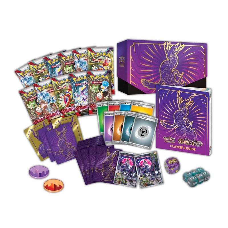 Scarlet & Violet: Base Set - Elite Trainer Box (Miraidon) (Pokemon Center Exclusive)