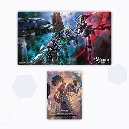 Gundam - Playmat And Card Set - Gundam 00 - Multicolor