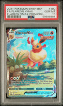 PSA 10 - FA/FLAREON VMAX FLAREON VMAX PREM.COLL. 2021 POKEMON SWSH BLACK STAR PROMO