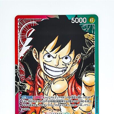 ***BGS 9.5*** 2022 One Piece Romance Dawn Japanese Monkey D. Luffy L PAR